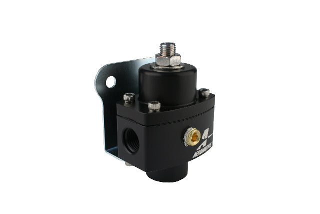 Fuel Pressure Regulator Adjustable Fuel Pressure Universal Fit Aeromotive 13211-BGPL