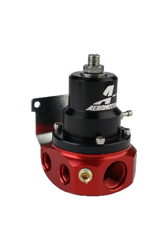 Fuel Pressure Regulator Adjustable Fuel Pressure Universal Fit Aeromotive 13224-BGPL