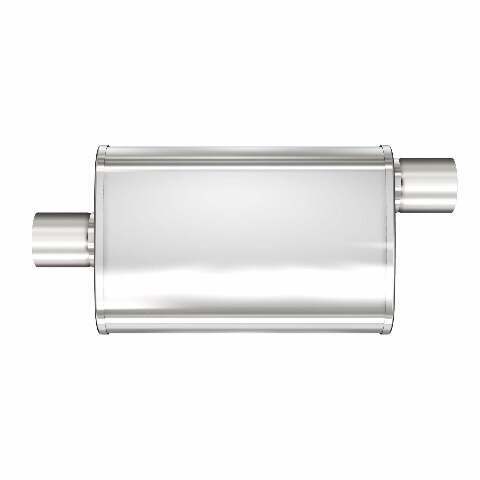 MagnaFlow performance muffler for 2000-2001 Chevy 2.5 inch inlet/outlet stainless steel 13256