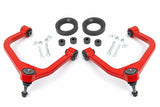 Fits GMC Sierra 1500 4WD (19-24) 1.75" Leveling Kit Forged Red UCA AT4 1325RED