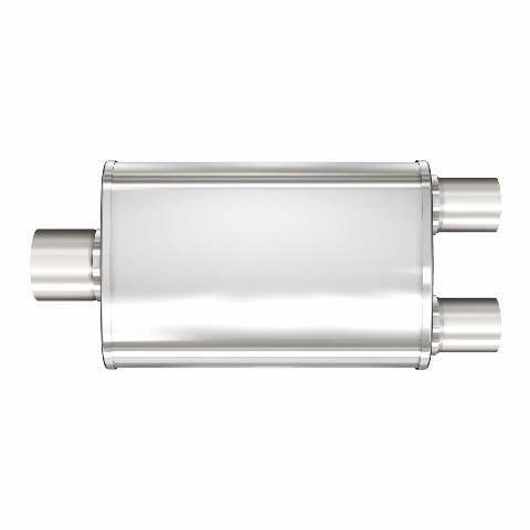 MagnaFlow performance muffler for 1999-1907 Ford F-250 2.5 inch inlet/outlet stainless steel 13288