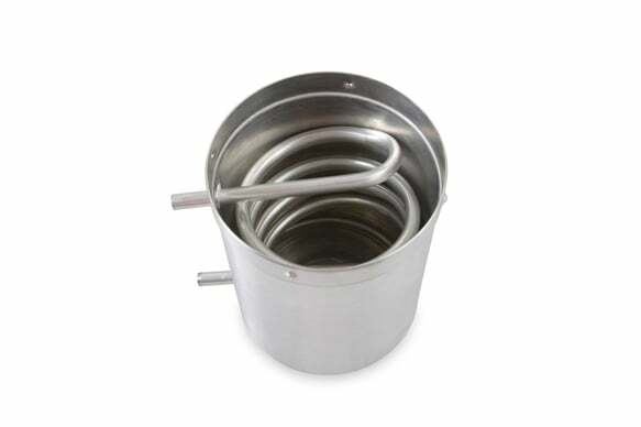 Mr. Gasket cool can 5 inch diameter aluminum 1350