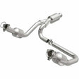 MagnaFlow direct-fit catalytic converter for 2014-2016 Chevy Silverado 1500 stainless steel CARB compliant 5582642