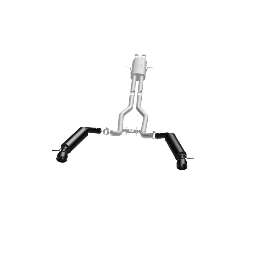 MagnaFlow cat-back exhaust system stainless steel black 19123