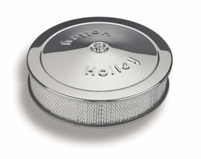 t 14 Chrome Round Air Cleaner - 120-102 Holley