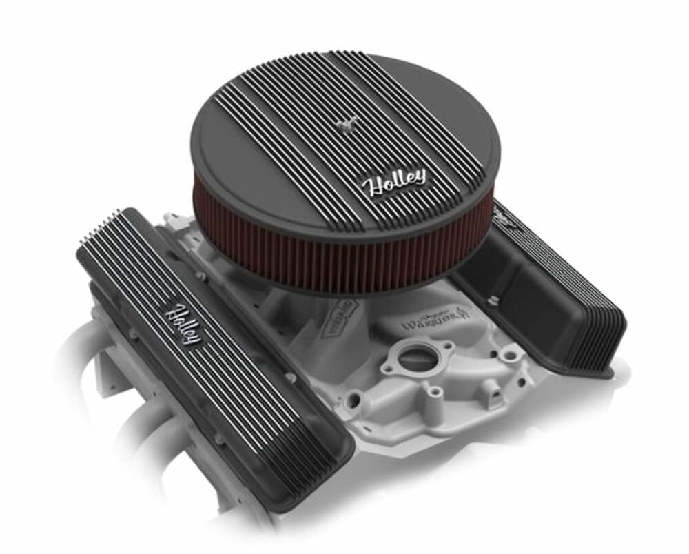 Holley 14 Round Finned Air Cleaner - 120-153