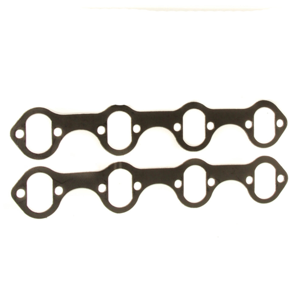Premium Header Gasket Set Fits Ford Sbf 302 / 351 Oval 1-3/4" (Pair)-1400