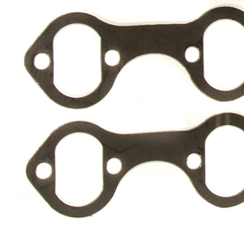 Premium Header Gasket Set Fits Ford Sbf 302 / 351 Oval 1-3/4" (Pair)-1400