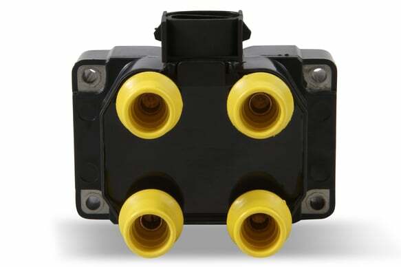 ACCEL Ignition Coil - SuperCoil - Ford 4-Tower EDIS with horizontal plug -140018