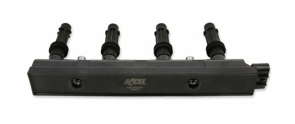 Accel Ignition Coils - 2011-2020 GM 1.4L Turbo, Black - 140087K