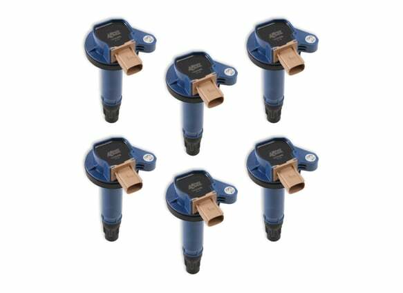 Ignition Coil for 2010-2016 Ford F-150 V6 blue yellow