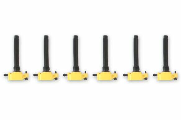 Ignition Coil for 2011-2016 Dodge Challenger V6 yellow