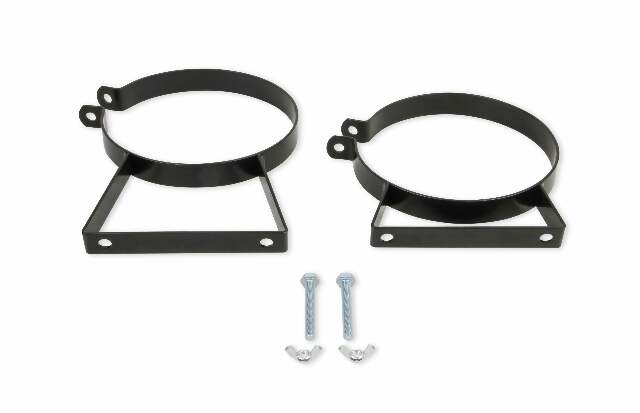 NOS nitrous oxide sys nitrous oxide bottle bracket 10 and 15 lb. 7 met black 14125NOS