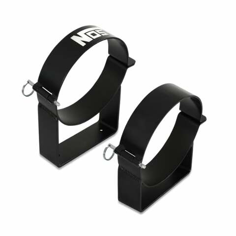 NOS quick release bottle brackets 10 lb black 14140NOS