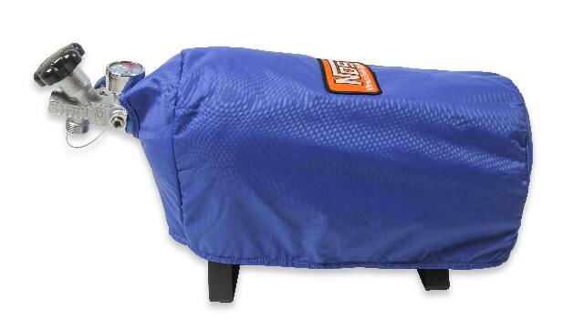 NOS nitrous bottle blanket blue 14165NOS