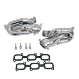 Fits 2011-2017 Mustang 3.7L V6 1-5/8 Shorty Tuned Length Exhaust Headers14420 for 2011-2017 Ford Mustang ceramic coated chrome