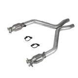 Fits Mustang V6 Short Mid X Pipe W/ Converters For Use W/ 1642/0 Headers-1461