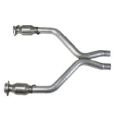 Fits Mustang V6 Short Mid X Pipe W/ Converters For Use W/ 1642/0 Headers-1461
