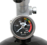10lb NOS Bottle Carbon Fiber Hydro Dipped W/ Super Hi-Flow Valve 14745BNOS