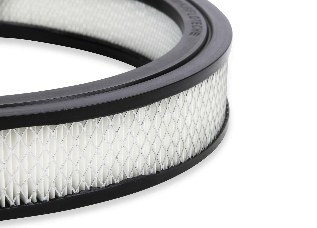 Mr. Gasket air filter element 14 inch x 2 inch paper rubber 1480A
