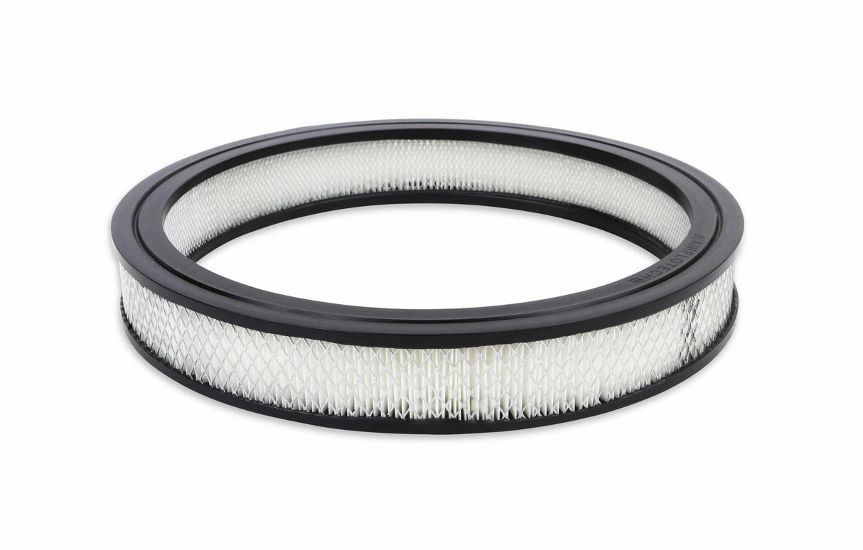 Mr. Gasket air filter element 14 inch x 2 inch paper rubber 1480A