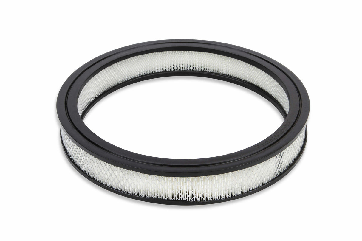 Mr. Gasket air filter element 14 inch x 2 inch paper rubber 1480A