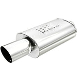 MagnaFlow performance muffler 4 inch inlet/outlet stainless steel 14834
