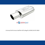 MagnaFlow performance muffler 4 inch inlet/outlet stainless steel 14834