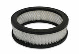 Mr. Gasket air cleaner 6 1/2 inch diameter, 2 inch tall chrome fits 5 1/8 inch diameter carburetor 6-1/2 inch diameter steel 1486