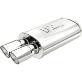 Universal Performance Muffler W/Tip Mag SS 14X5X8 2.25/3 14862 Magnaflow