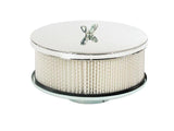 Mr. Gasket air cleaner chrome steel 1490