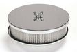 Mr. Gasket air cleaner 6 1/2 inch x 2 inch chrome steel 1491