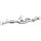 2009-2010 Kia Sportage Direct-Fit Front Pipe Kit 107-0221 steel