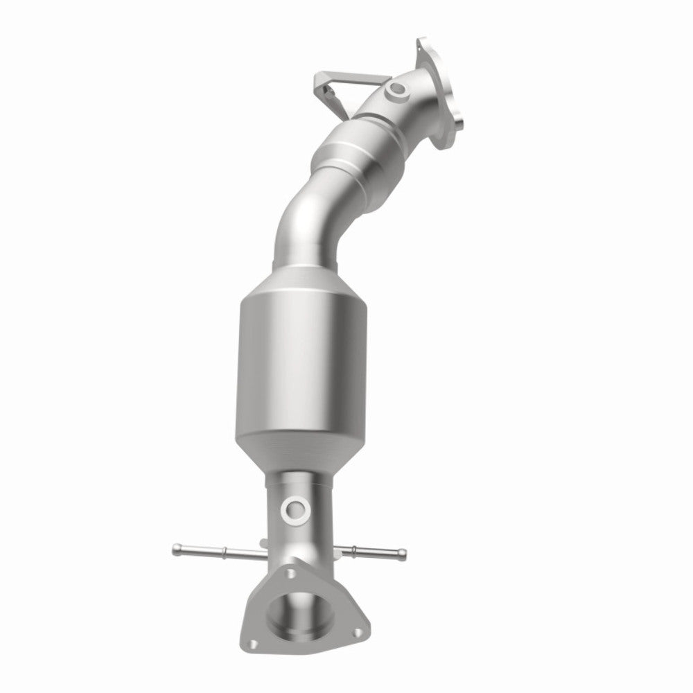 MagnaFlow direct-fit catalytic converter fits 2012-2013 Land Rover Range Rover Evoque 2.0L and 2013-2015 Land Rover LR2 2.0L stainless steel CARB compliant OBDII