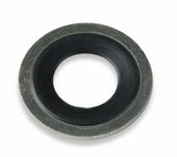 Mr. Gasket chrome oil pan plug 15 Chevy 1/2-20 thread rubber 2493