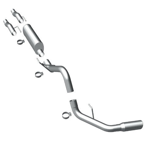 MagnaFlow cat-back exhaust system for 2011-2014 Ford F-150 stainless steel polished 15000