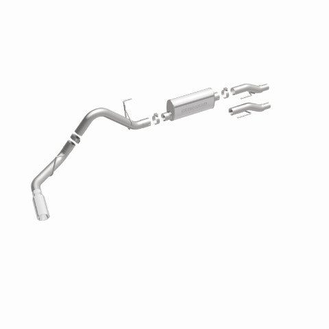 MagnaFlow cat-back exhaust system for 2011-2014 Ford F-150 stainless steel polished 15000