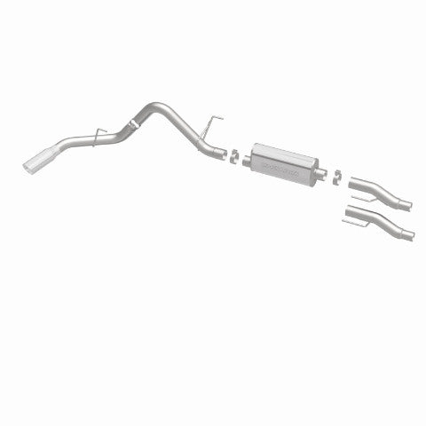 MagnaFlow cat-back exhaust system for 2011-2014 Ford F-150 stainless steel polished 15000