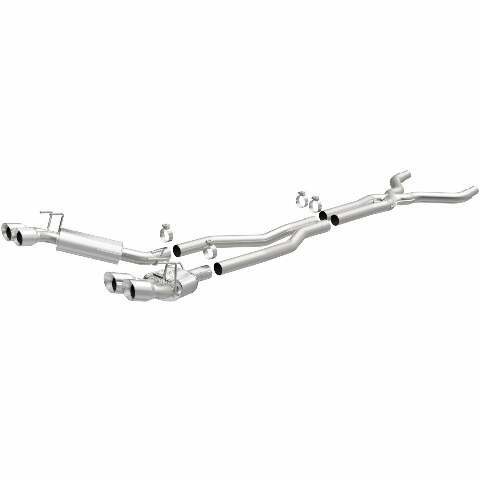 MagnaFlow cat-back exhaust system for 2013-2015 Chevy Camaro stainless steel polished 15053