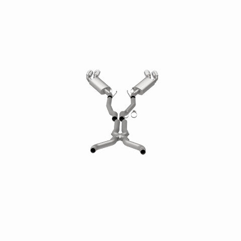MagnaFlow cat-back exhaust system for 2013-2015 Chevy Camaro stainless steel polished 15053