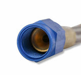 NOS stainless steel braided hose -3AN 3-foot blue 3 foot PTFE lined 15070NOS