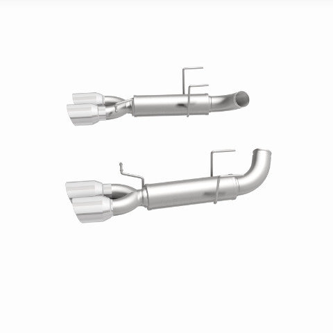 MagnaFlow axle-back exhaust system for 2011-2012 Ford Mustang stainless steel polished 15077
