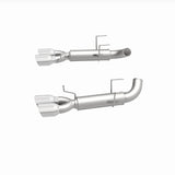 MagnaFlow axle-back exhaust system for 2011-2012 Ford Mustang stainless steel polished 15077