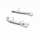 MagnaFlow axle-back exhaust system for 2011-2012 Ford Mustang stainless steel polished 15077