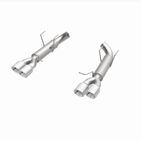 MagnaFlow axle-back exhaust system for 2011-2012 Ford Mustang stainless steel polished 15077