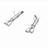 MagnaFlow axle-back exhaust system for 2011-2012 Ford Mustang stainless steel polished 15077