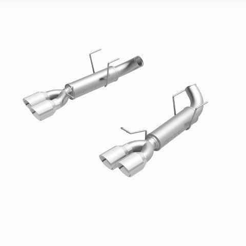 MagnaFlow axle-back exhaust system for 2011-2012 Ford Mustang stainless steel polished 15077