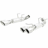 MagnaFlow axle-back exhaust system for 2011-2012 Ford Mustang stainless steel polished 15077