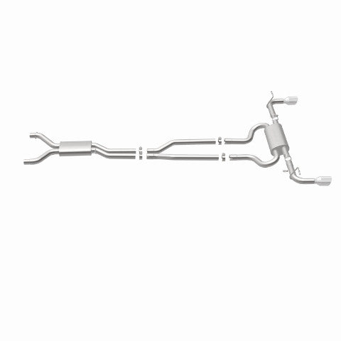 MagnaFlow cat-back exhaust system for 2007-2015 Audi stainless steel polished 15085