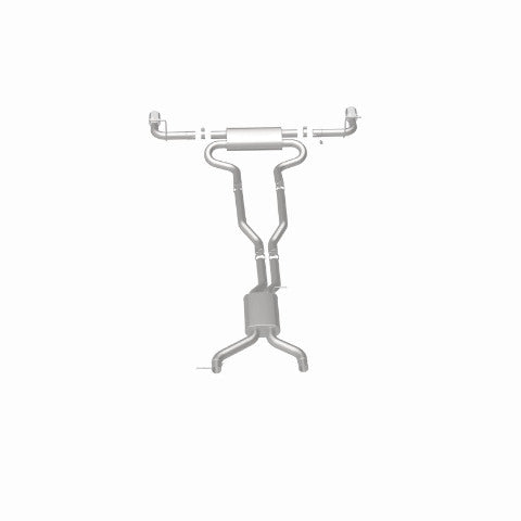 MagnaFlow cat-back exhaust system for 2007-2015 Audi stainless steel polished 15085